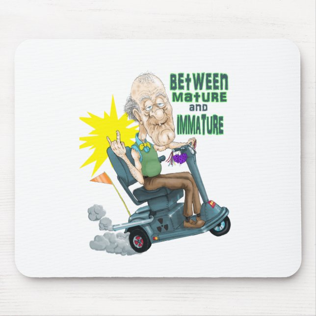 Between Mature and Imature Mouse Pad (Front)