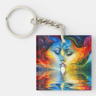 Between Mirror and Memory Key Ring