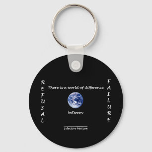 Between Refusal and Failure Key Ring