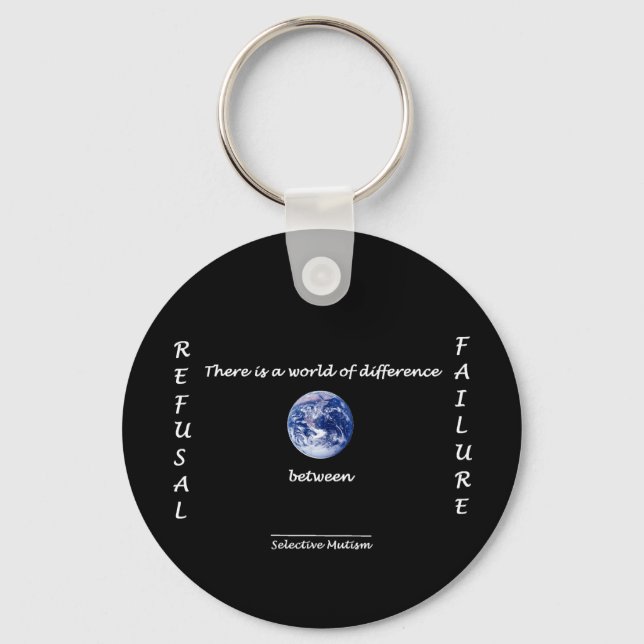 Between Refusal and Failure Key Ring (Front)