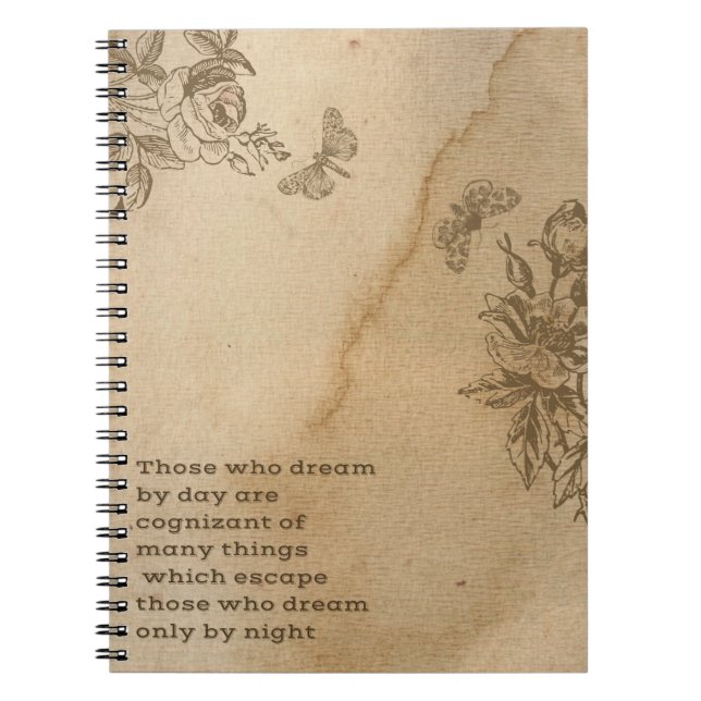 Between Sleep and Story Notebook (Front)
