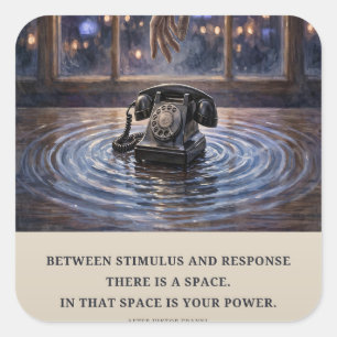 Between Stimulus and Response — Frankl Sticker