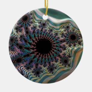 Between the Folds Ceramic Decoration