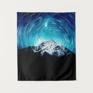 Between the galaxy and the mountain tapestry