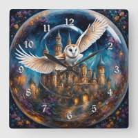 Between the Stars Castle Crystal Ball Fantasy Art