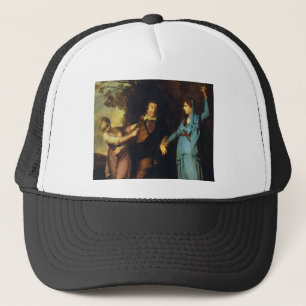 Between Tragedy And Comedy - David Garrick Trucker Hat