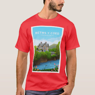 Betws Y Coed Snowdonia North Wales T-Shirt