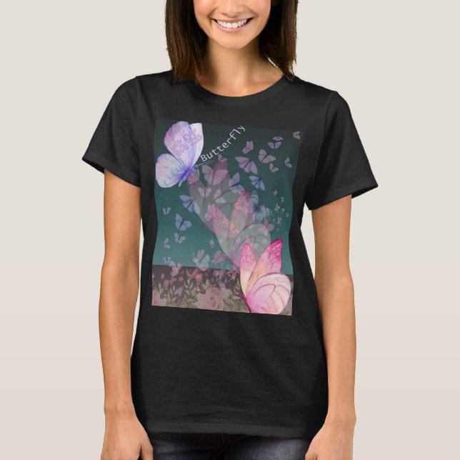 Beutiful Butterfly T-Shirt (Front)