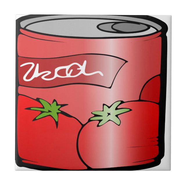 beverage can drink juice tomato ceramic tile (Front)