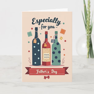 Beverage Fathers Day Banner Card