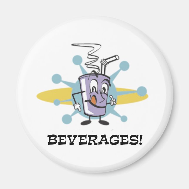 Beverages Magnet (Front)