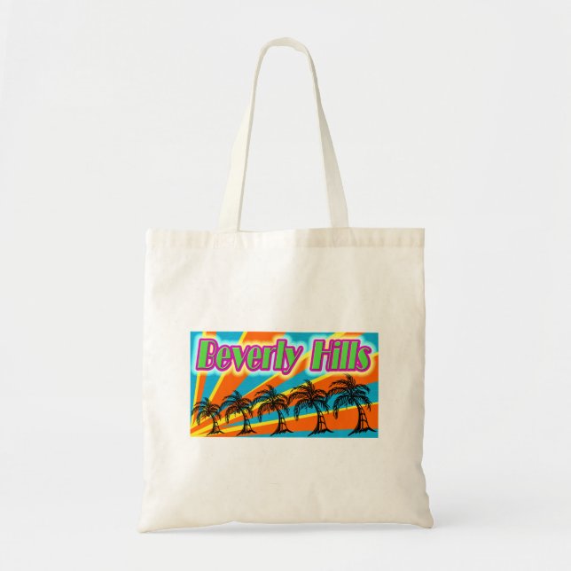 Beverly Hills 5 Palm Trees Bag (Front)