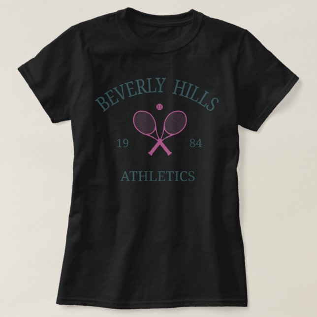 Beverly Hills Athletics California Tennis Club Rac T-Shirt (Design Front)