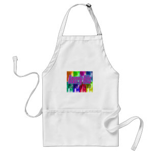 "Beverly Hills" Colourful Palms Apron