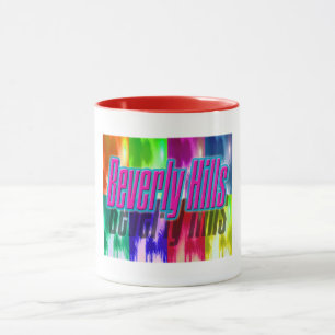 "Beverly Hills" Colourful Palms Cup