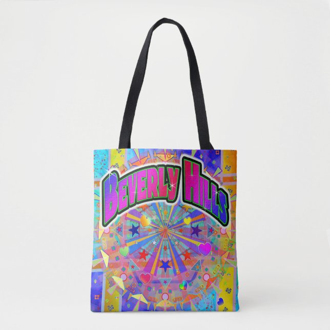 Beverly Hills Cosmic Unity Tote Bag (Front)