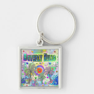 Beverly Hills Deep Dream Keychain