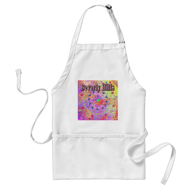 Beverly Hills Lucky Golden Apron (Front)
