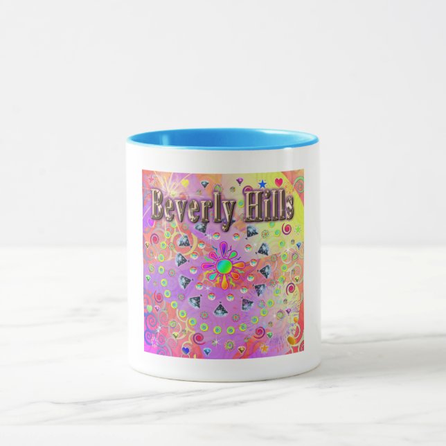 Beverly Hills Lucky Golden Mug (Center)