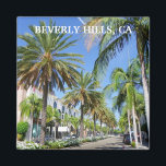 Beverly Hills Magnet! Magnet<br><div class="desc">Beautiful Beverlu Hills - Rodeo Dr. Magnet! Photo by MammaBASIL.</div>