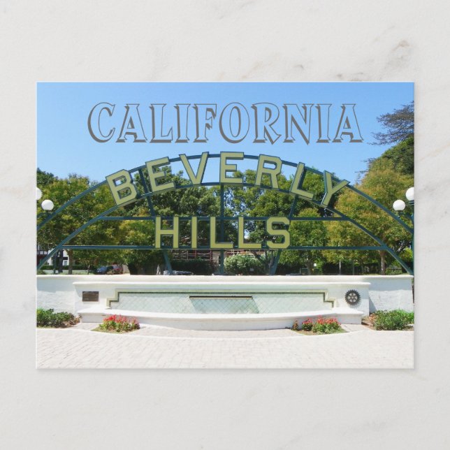 Beverly Hills Postcard! Postcard (Front)
