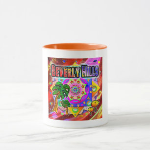 Beverly Hills Tropical Friends Mug