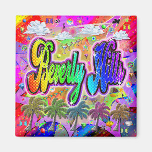 Beverly Hills Vista Express Magnet