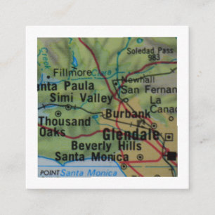 beverly hills We've Moved New Address Card