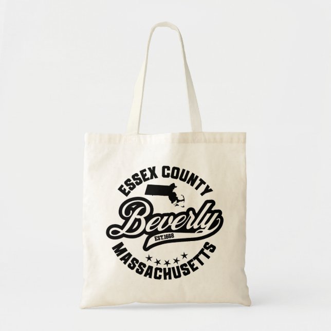 Beverly, Massachusetts Tote Bag (Front)