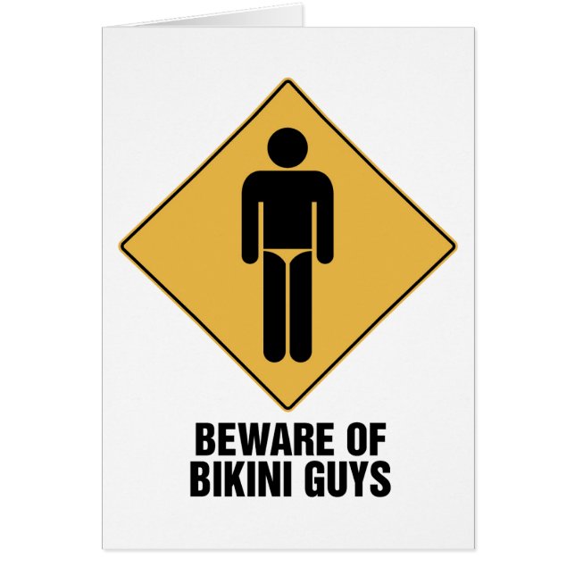 Beware Bikini Guys (Front)
