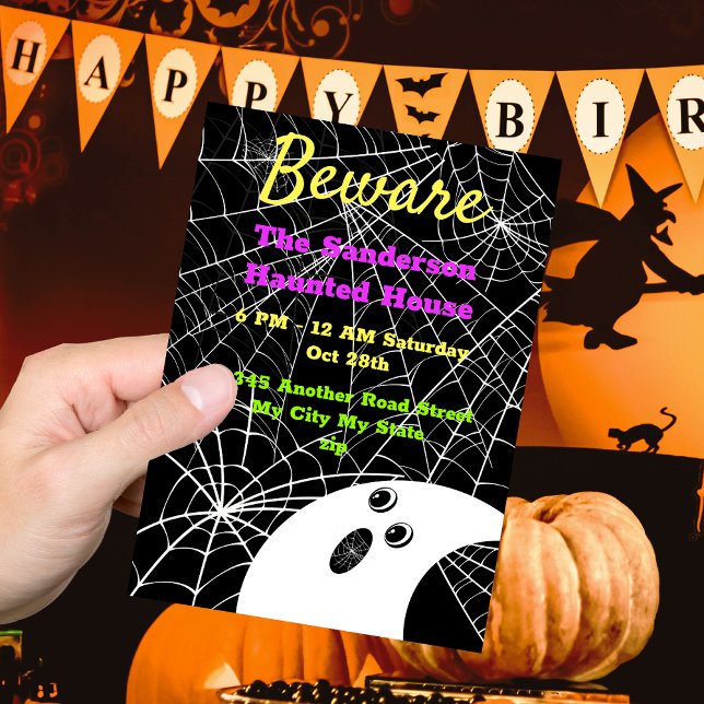 Beware Black Spider Weds  Ghost Halloween Party (Creator Uploaded)