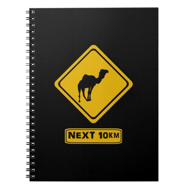 beware camels notebook (Front)