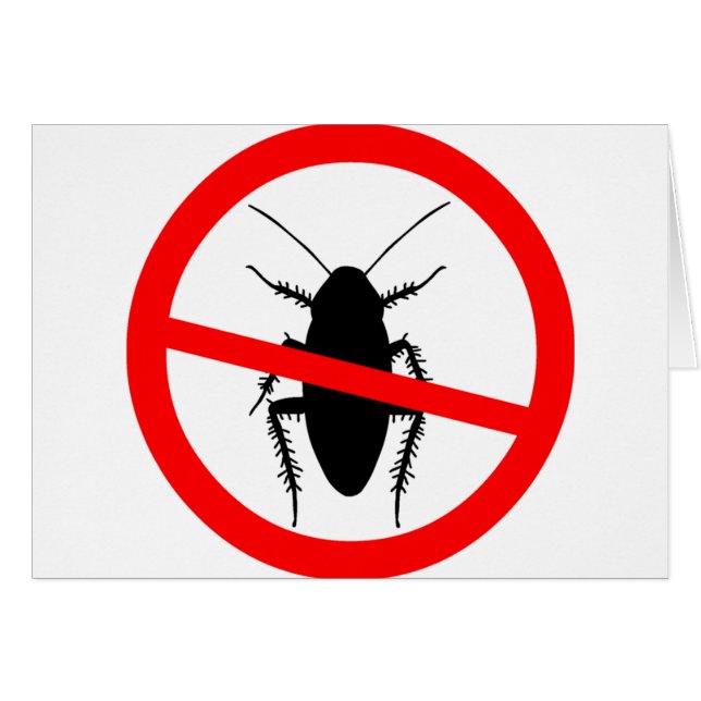 Beware Cockroaches (Front Horizontal)