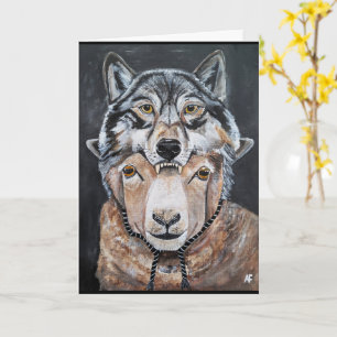 Beware False Alphas Painting by Alfred Fox Card
