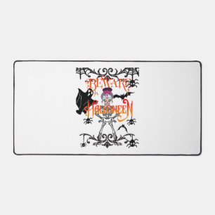 Beware Halloween Desk Mat