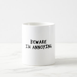 Beware I’m Annoying #1 (Black) Coffee Mug