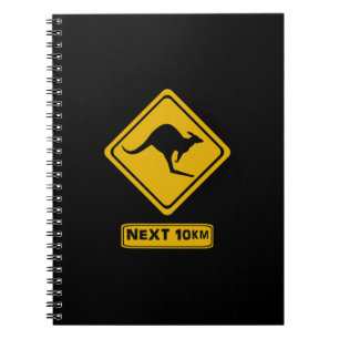 beware kangaroos notebook