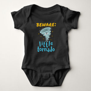 Beware Little Tornado Baby Bodysuit