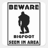 Beware of BigFoot Poster
