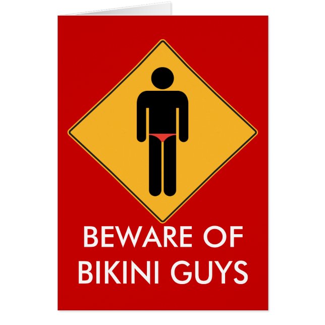 Beware of Bikini Guys (Front)