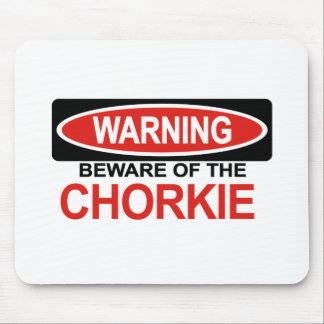 Beware Of Chorkie Mouse Pad