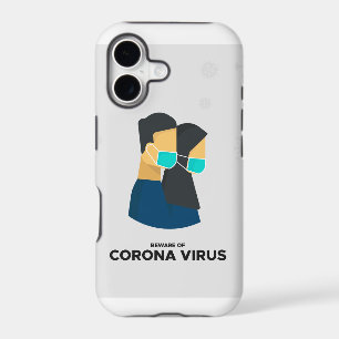 beware of coronavirus iphone case