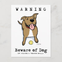 Beware of Dog (if you're a tennis ball)