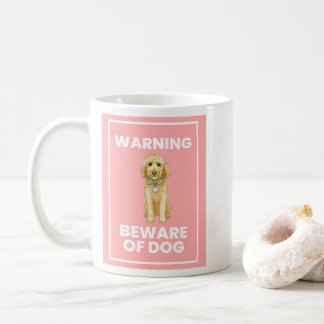 Beware of Doodle Dog Comic Mug