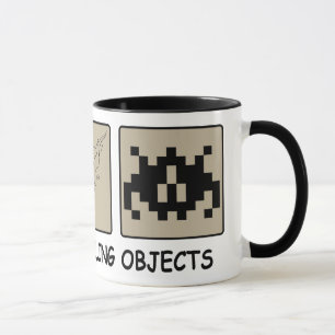 Beware of Falling Objects Glass Mug