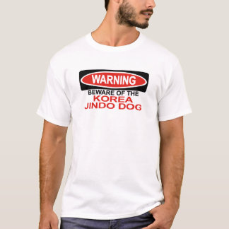 Beware Of Korea Jindo Dog T-Shirt
