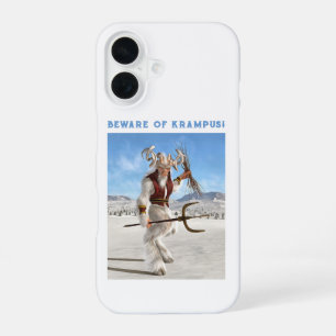 Beware of Krampus! iPhone 16 Case