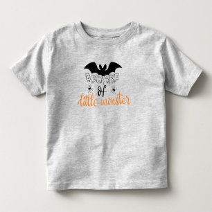 Beware Of Little Monster Halloween Toddler T-Shirt
