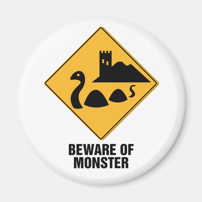 Beware Of Monster Magnet (Front)