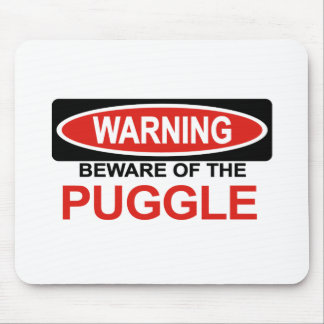 Beware Of Puggle Mouse Pad